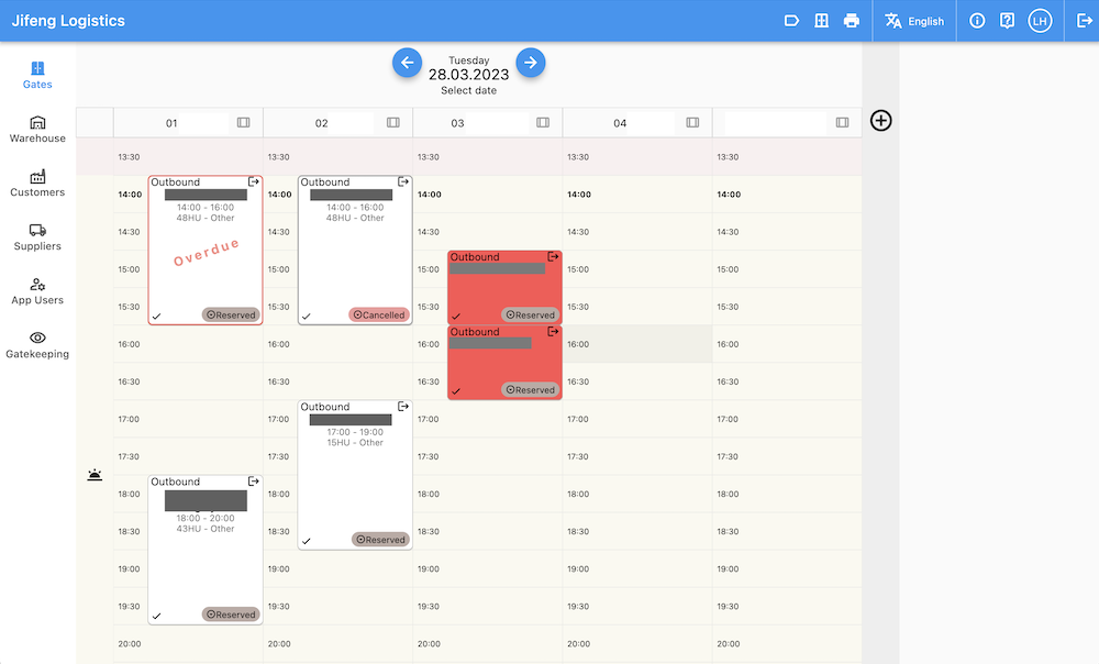 HC Planner Screenshot